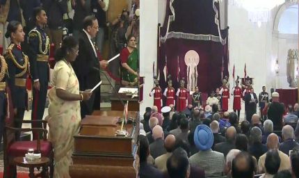 जस्टिस सूर्यकांत ने ली CJI पद की शपथ, देश के 53वें मुख्य न्यायाधीश बने