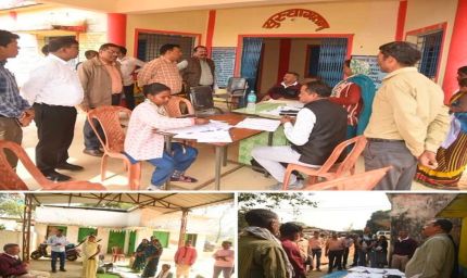 अम्बिकापुर : कलेक्टर ने विभिन्न क्षेत्रों में चल रहे एसआईआर कार्यों का किया निरीक्षण