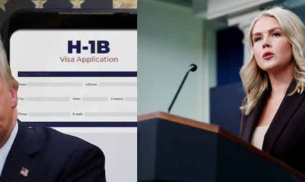 व्हाइट हाउस का बड़ा बयान: H1B पर ट्रंप की टिप्पणी को बताया गलतफहमी, विदेशी प्रतिभा को लेकर सरकार सकारात्मक