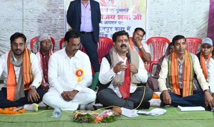 रायपुर : उपमुख्यमंत्री  विजय शर्मा ने 1.98 करोड़ रूपए के विकास कार्यों का किया भूमिपूजन