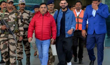 विराट कोहली रांची पहुंचे, 30 नवंबर को साउथ अफ्रीका से होगी बड़ी भिड़ंत