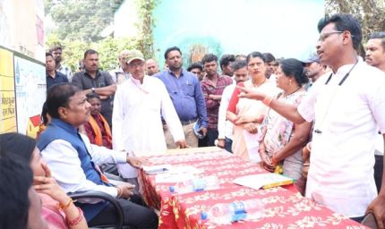 रायपुर : वनमंत्री केदार कश्यप ने ग्रामीणों को किया जागरूक, मतदाता सूची के विशेष गहन पुनरीक्षण में सहयोग का आग्रह