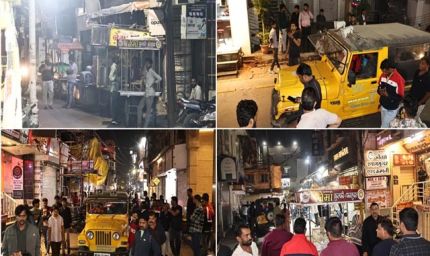 इंदौर सराफा चौपाटी सिमटने लगी, दुकानों की संख्या पर विवाद