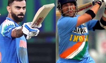 सचिन के दो बड़े विश्व रिकॉर्ड अब विराट के निशाने पर, बस एक शतक की दूरी!