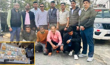 सेंधमारी का सीसीटीवी फुटेज वायरल, ब्लैकमेलिंग गैंग का पर्दाफाश: 4 आरोपी गिरफ्तार