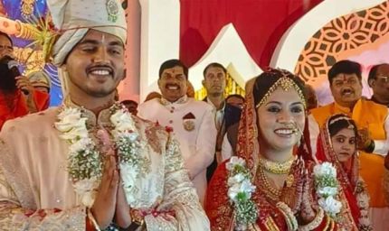 उज्जैन में सीएम मोहन यादव के बेटे का विवाह सम्पन्न, रामदेव और धीरेंद्र शास्त्री बने साक्षी