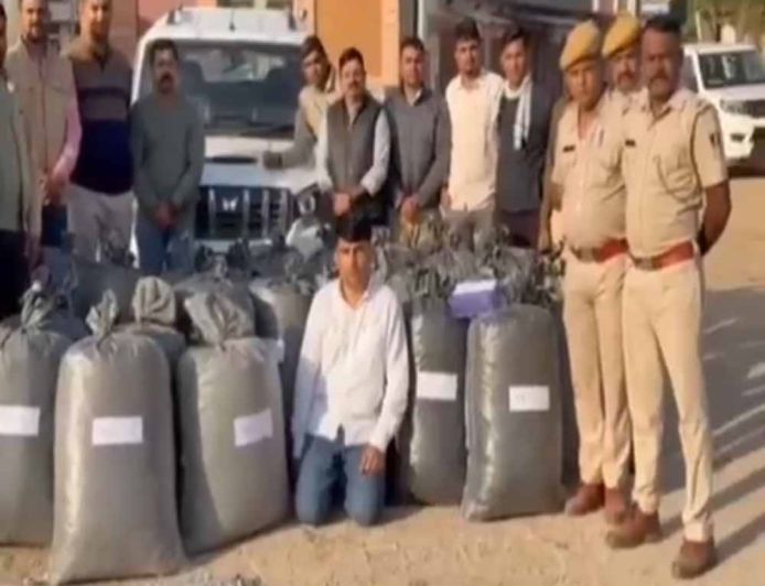जोधपुर में एएनटीएफ की बड़ी कार्रवाई: 82 लाख का डोडा पोस्त बरामद, तस्कर गिरफ्तार