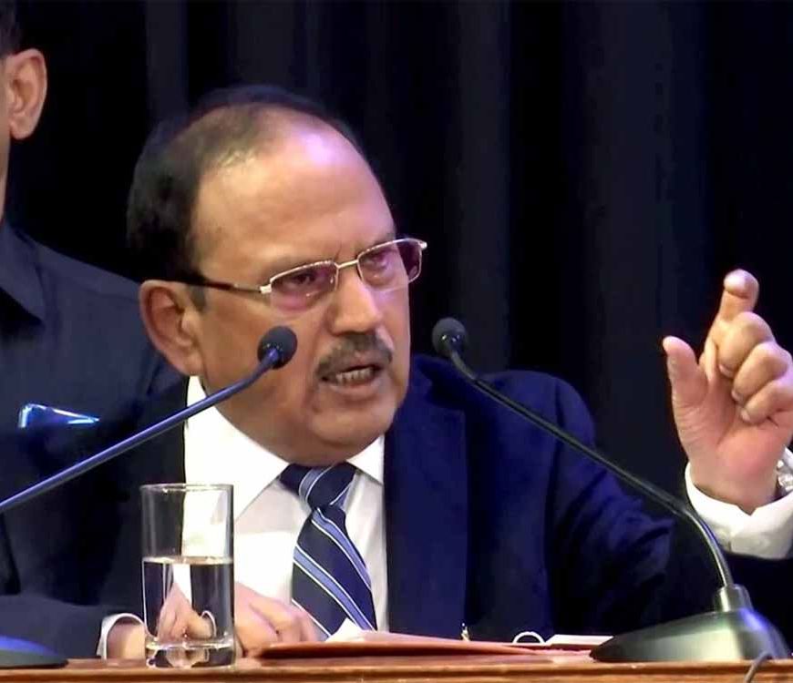 डोभाल का बड़ा बयान: भारत ने आतंकवाद पर पाया नियंत्रण, वामपंथी उग्रवाद हुआ कमजोर