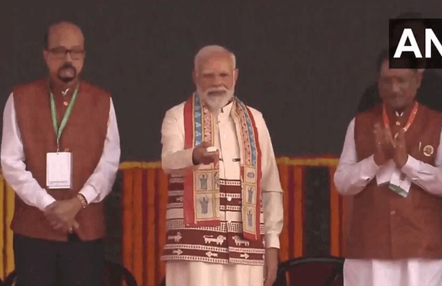 पीएम मोदी ने छत्तीसगढ़ में ₹14260 करोड़ की परियोजनाओं का किया उद्घाटन और शिलान्यास