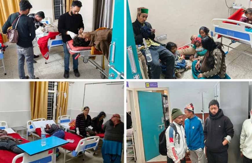 नारकंडा हादसा: खाई में गिरी टेंपो ट्रैवलर, 29 लोग घायल, 16 शिमला IGMC रेफर