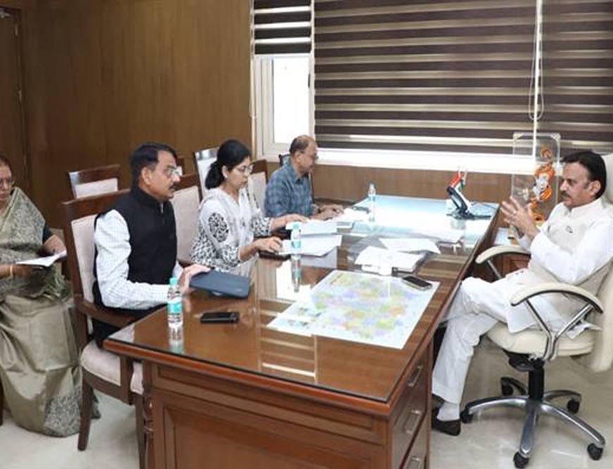 उप मुख्यमंत्री  शुक्ल ने नर्सिंग भर्ती एवं पदस्थापना की प्रगति की विस्तृत समीक्षा की