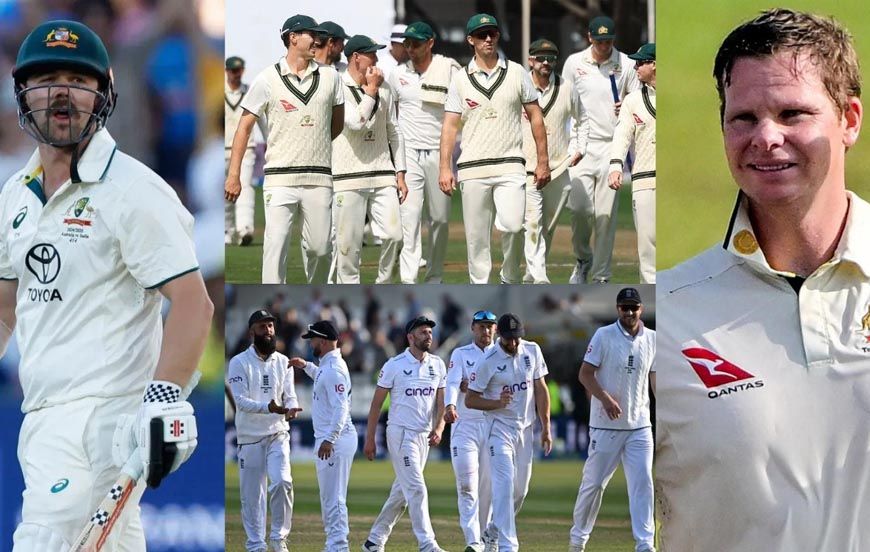 पहले एशेज टेस्ट के लिए ऑस्ट्रेलियाई टीम घोषित: विराट कोहली से भिड़ने वाला खिलाड़ी बाहर, शामिल 3 अनकैप्ड खिलाड़ी