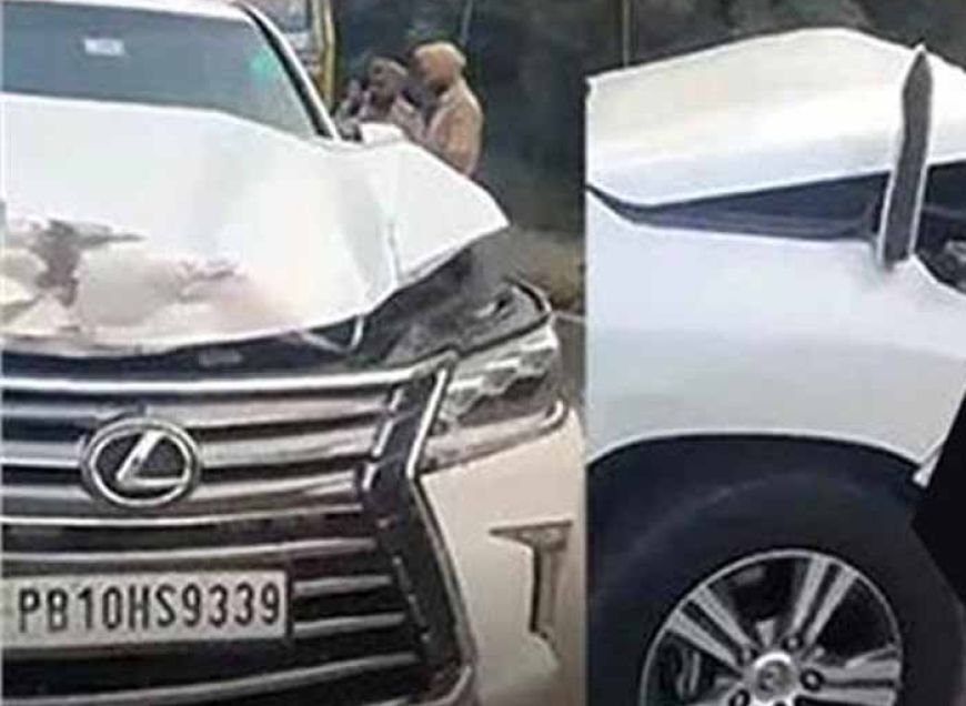 पंजाब से राज्यसभा सांसद के बेटे का भीषण हादसा, हालत नाज़ुक