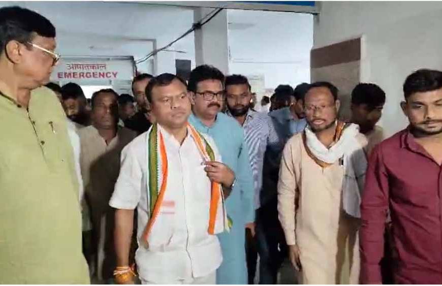रेल हादसे के घायलों से मिलने पहुंचे PCC चीफ बैज, कहा – जिम्मेदार अधिकारियों पर हो सख्त कार्रवाई