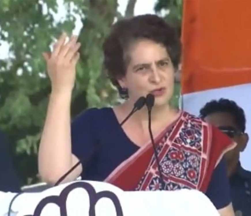 PM की रैली में CM नदारद! प्रियंका गांधी ने साधा मोदी-नीतीश पर निशाना