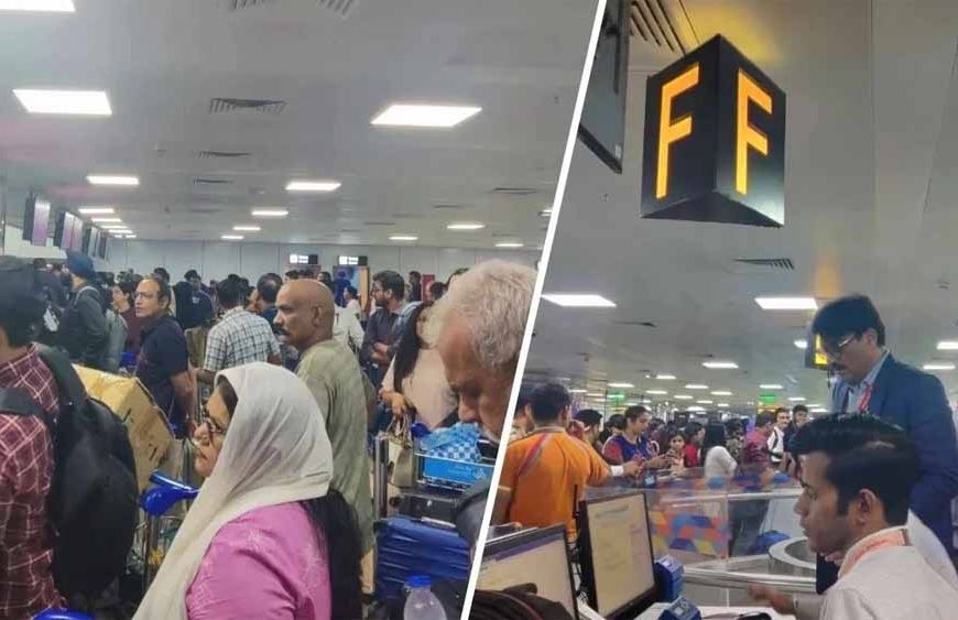 Air India सर्वर ठप! IGI एयरपोर्ट पर भारी भीड़, यात्रियों की बढ़ी मुश्किलें