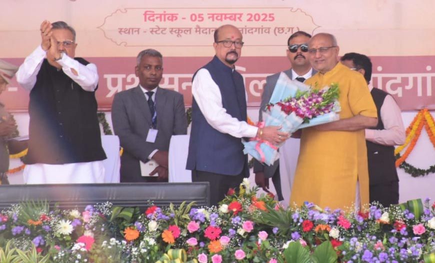 रायपुर : लखपति दीदी महिला सशक्तिकरण और ग्रामीण समृद्धि की मिसाल - उपराष्ट्रपति  राधाकृष्णन