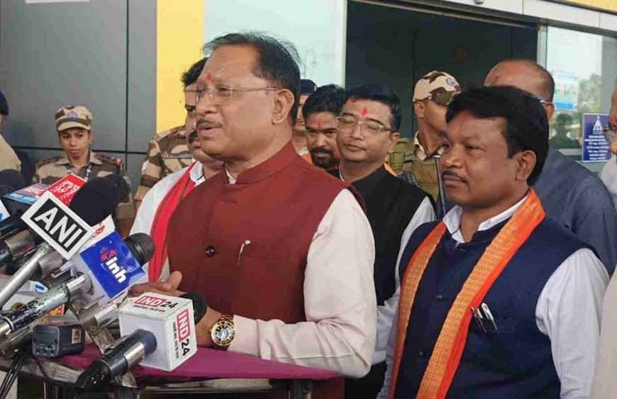 नुआपाड़ा में सीएम विष्णुदेव की हुंकार: भाजपा ही विकास की गारंटी