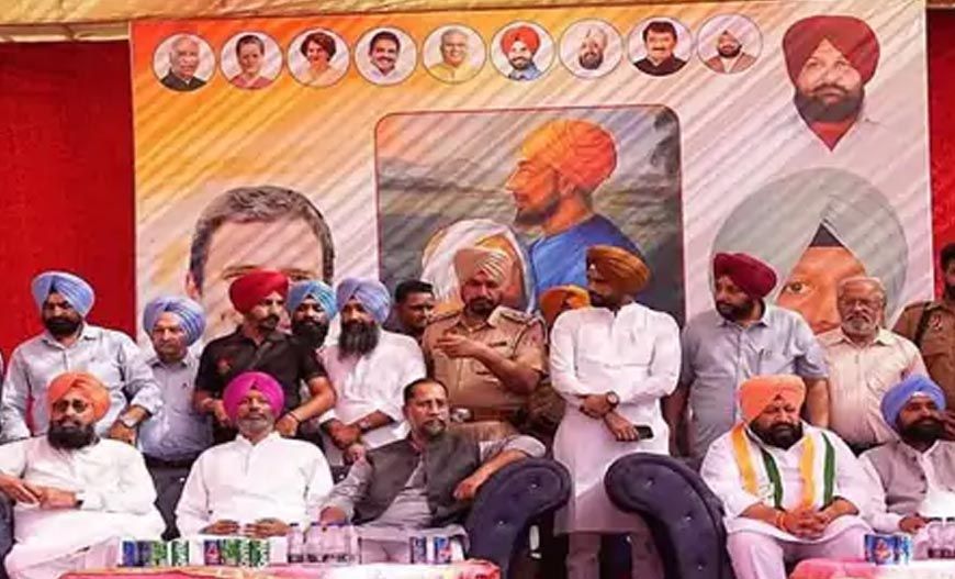 पंजाब कांग्रेस पोस्टर विवाद: श्री गुरु तेग बहादुर जी पर नेताओं की फोटो लगाने पर सुखबीर ने मांगी माफी