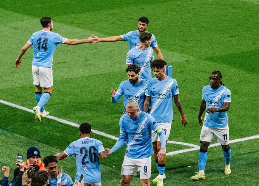 चैंपियंस लीग : फिल फोडेन ने दागे 2 गोल, डॉर्टमुंड के खिलाफ मैनचेस्टर सिटी की आसान जीत