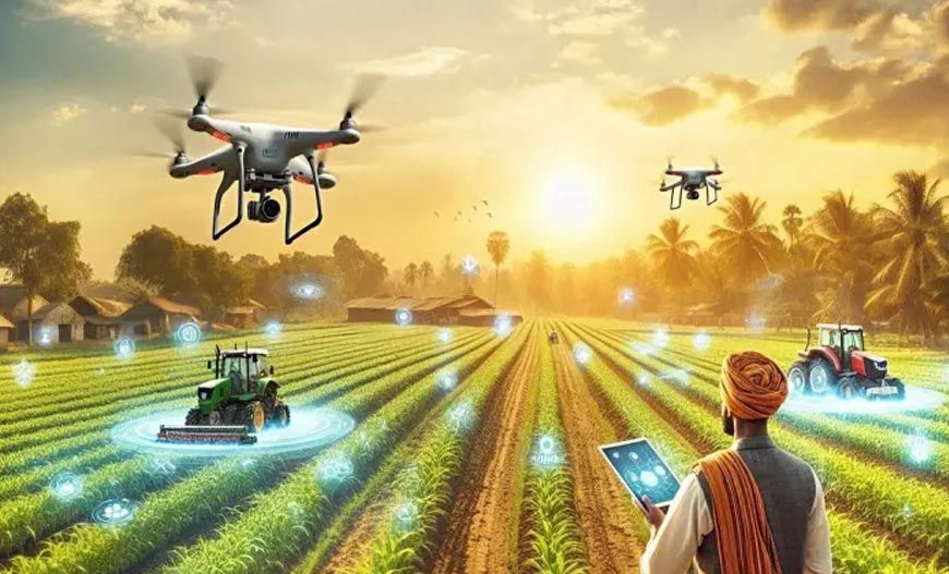 खेती में तकनीक की क्रांति: अब ड्रोन, AI और रोबोट संभालेंगे खेती-बाड़ी, लागत घटेगी, पैदावार बढ़ेगी