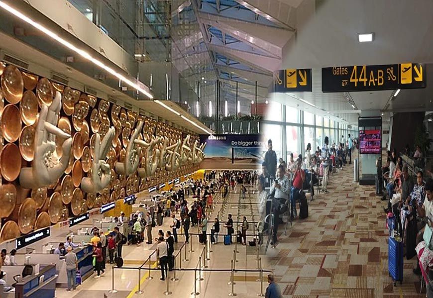 दिल्ली एयरपोर्ट पर तकनीकी गड़बड़ी से हड़कंप, ATC सिस्टम फेल होने से 100 उड़ानें लेट
