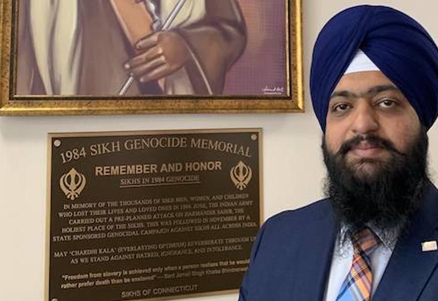 भारतीय मूल के स्वर्णजीत सिंह खालसा बने कनेक्टिकट के नॉर्विच शहर के मेयर