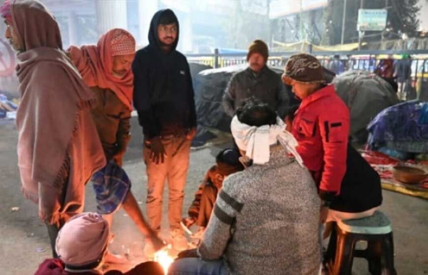 हरियाणा में ठंड का कहर, हिसार-महेंद्रगढ़ का तापमान 7.6°C, अगले 12 दिन रहेंगे सूखे और ठंडे