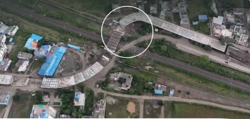 ओवरब्रिज की दिशा पर विवाद: डिजाइन में खामी या अफसरों की भूल, SDM ने जांच के दिए आदेश