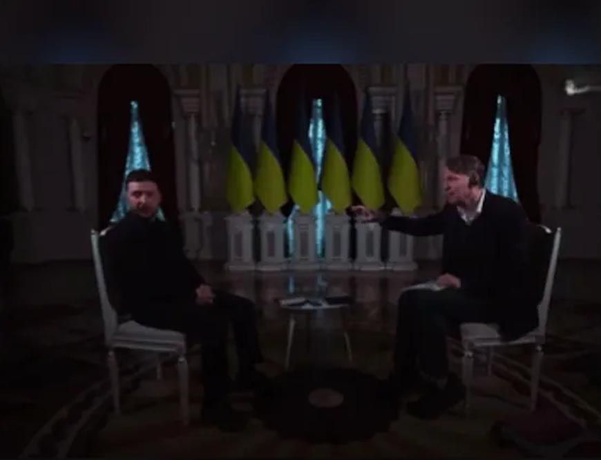 जेलेंस्की के इंटरव्यू के बीच बिजली गई, बोले पत्रकार से – 'यही हमारा सच है'