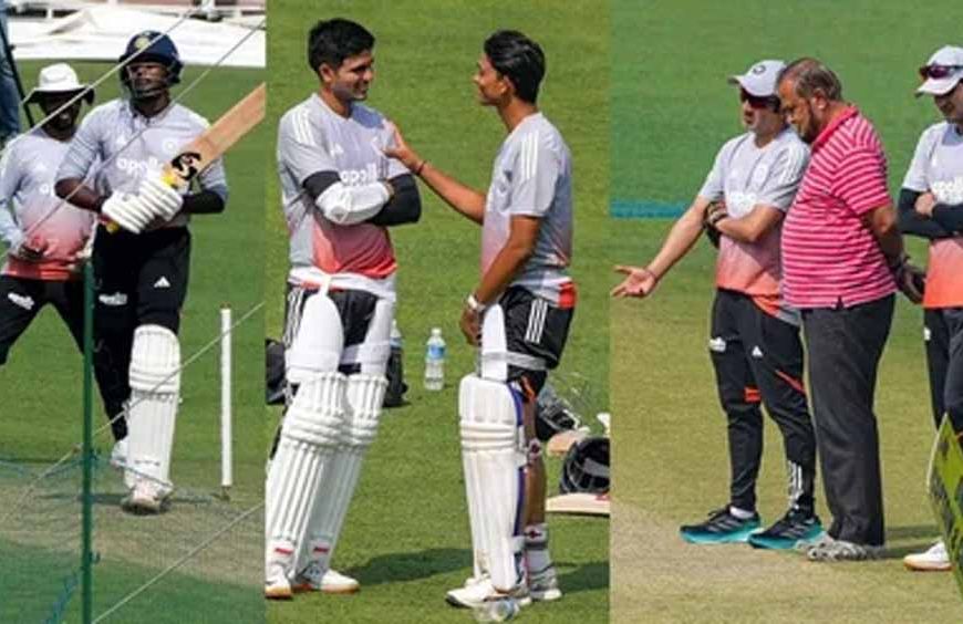 टीम इंडिया में तैयारी तेज: गिल, जायसवाल और सुदर्शन ने नेट्स पर खूब बहाया पसीना