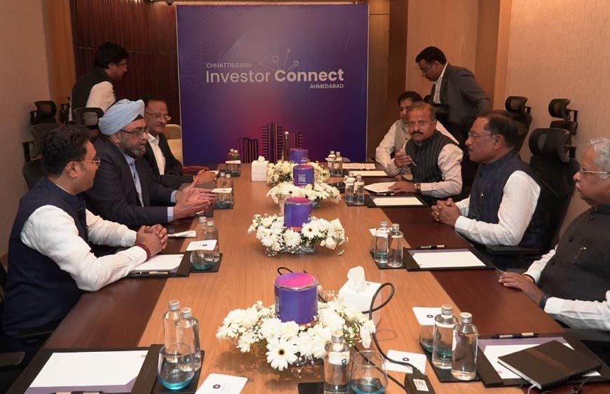 रायपुर : छत्तीसगढ़ और गुजरात के बीच विकास, तकनीक, संस्कृति और निवेश का नया अध्याय : मुख्यमंत्री विष्णु देव साय का गुजरात प्रवास रहा ऐतिहासिक और सार्थक