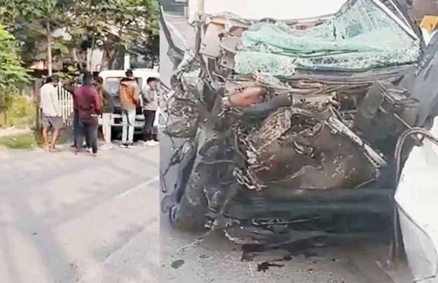 कोहरे ने छीनी एक और जान: NH-80 पर XUV और पिकअप की भिड़ंत, दो गंभीर