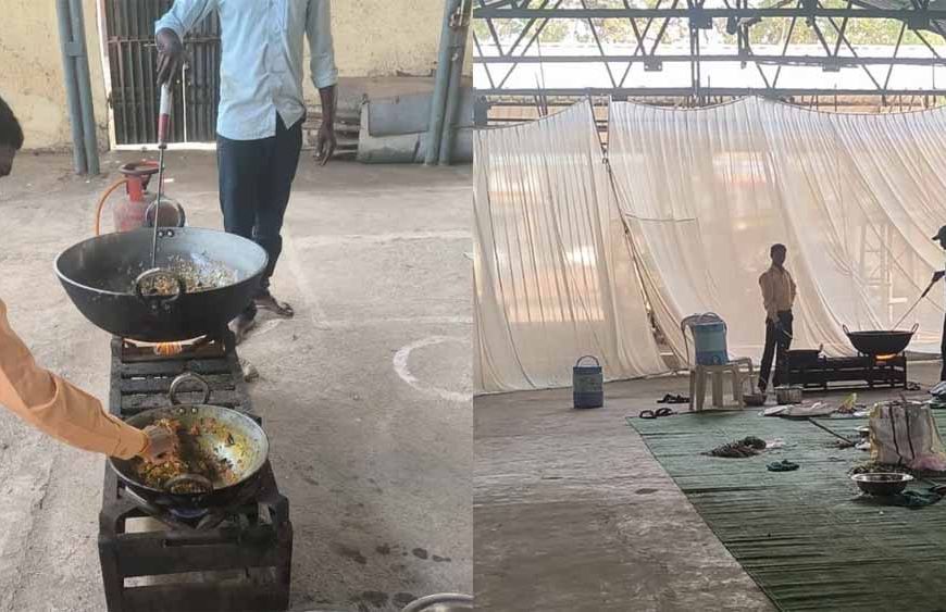 प्रमोशन का जश्न सरकारी दफ्तर में! अधिकारी ने पका डाला मुर्गा, तस्वीरें हुईं वायरल