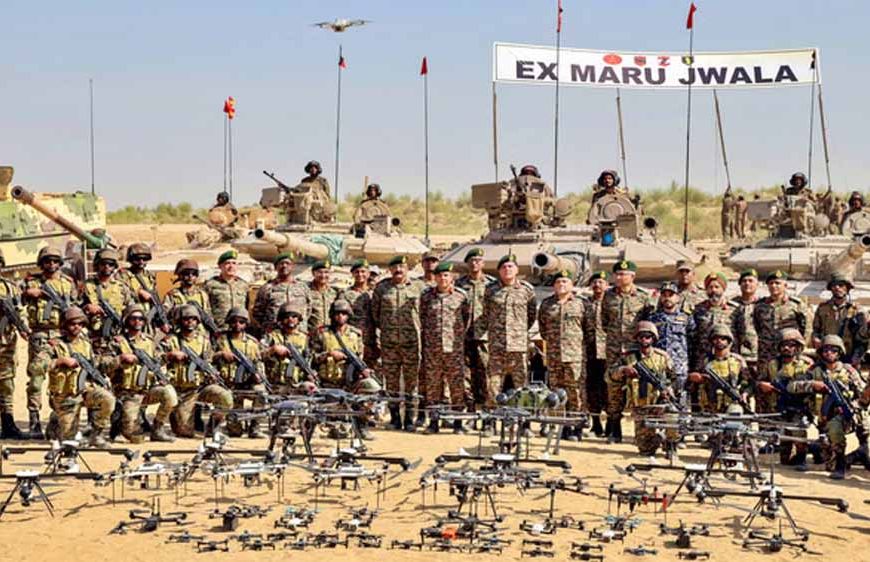 ‘मरु ज्वाला’ अभ्यास में दिखा भारतीय सेना का दमखम, धमाकों से गूंजा पश्चिमी राजस्थान