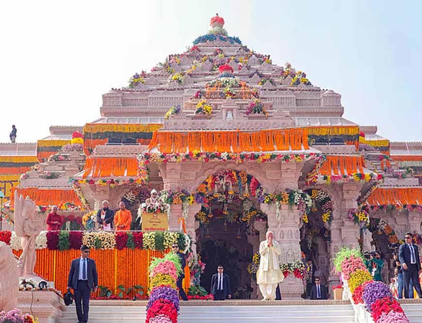 लोकल टू ग्लोबल मिशन की सबसे बड़ी मिसाल बनेगा अयोध्या का ध्वजारोहण समारोह