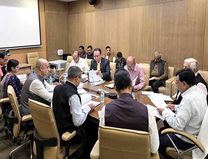 उप मुख्यमंत्री  देवड़ा की अध्यक्षता में विधायकों एवं पूर्व विधायकों के वेतन भत्ते, पेंशन संबंध में हुई बैठक