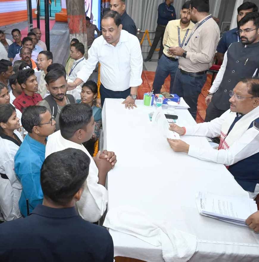 मुख्यमंत्री विष्णु देव साय ने खिलाड़ियों को हरसंभव सहयोग का भरोसा दिया