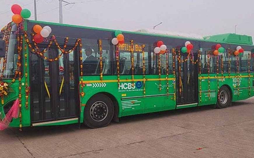 दिल्ली–सोनीपत रूट पर शुरू हुई EV बस सेवा, देखें टाइमिंग और किराया