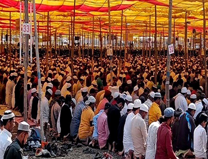 भोपाल में आज से 78वां आलमी तब्लीगी इज्तिमा शुरू, 12 लाख लोगों के शामिल होने का अनुमान