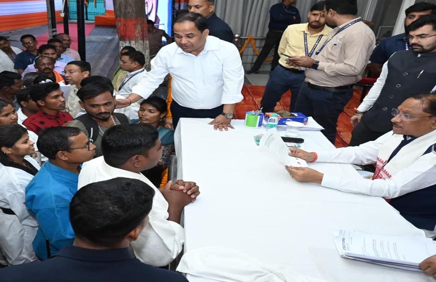 रायपुर : मुख्यमंत्री  विष्णु देव साय ने खिलाड़ियों को हरसंभव सहयोग का भरोसा दिया