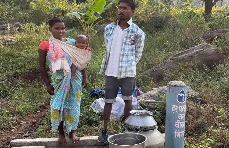 रायपुर : विशेष पिछड़ी जनजाति परिवारों को मिल रहा है शुद्ध पेयजल जल का लाभ