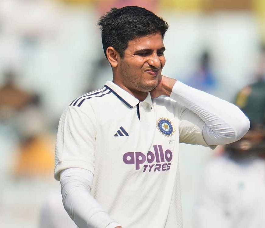 BCCI का शुभमन गिल पर बड़ा अपडेट: क्या दूसरे टेस्ट में उतरेंगे कप्तान?