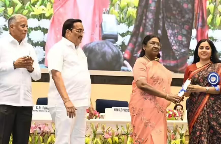 कलेक्टर भव्या मित्तल को राष्ट्रीय जल पुरस्कार, खरगोन बना नंबर वन, प्लानिंग एक्सपर्ट्स ने की तारीफ