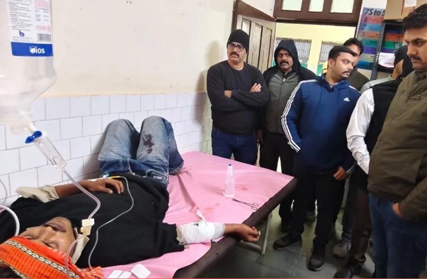 भिंड में मुठभेड़: 10 हजार के इनामी लुटेरे निखिल दौहरे घायल, पुलिस ने किया गिरफ्तार