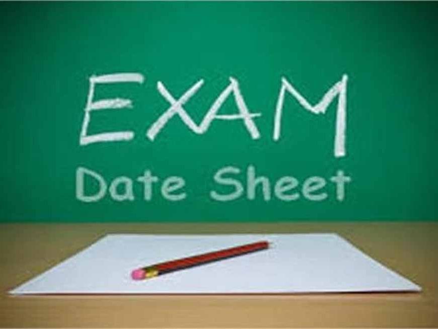 शिक्षा विभाग ने जारी की सैट-2 और प्री-बोर्ड परीक्षाओं की DateSheet