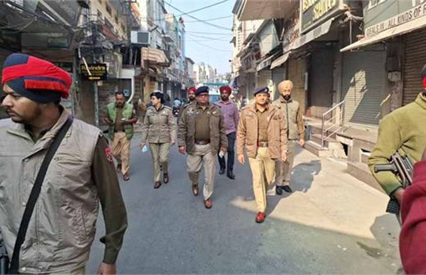 पंजाब का ये शहर फिर लॉकडाउन मोड में! बाजार बंद, सड़कों पर तैनात भारी पुलिस बल