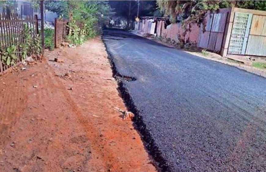 सड़क का उद्घाटन तो करवा दिया, पर सड़क बनी ही नहीं: हरियाणा में अधिकारियों की बड़ी लापरवाही