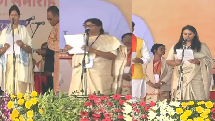 नीतीश कैबिनेट में महिलाओं की हिस्सेदारी 11%—26 में से सिर्फ 3 महिला मंत्री