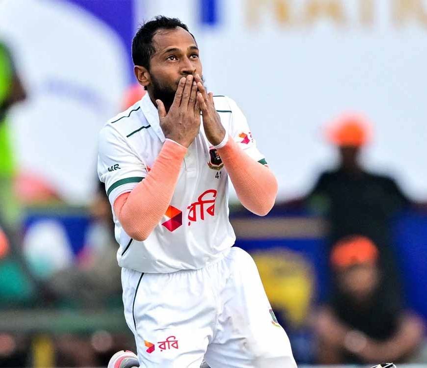 मीरपुर टेस्ट में बांग्लादेश हावी: मुशफिक व लिटन के शतक, आयरलैंड की आधी टीम पवेलियन लौटी